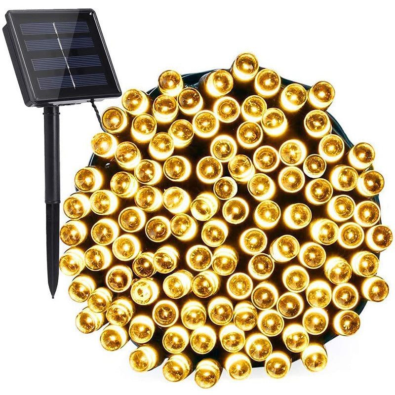 Luces solares navideñas 20mts - 170 LEDs Amarillo Cálido o Multicolor