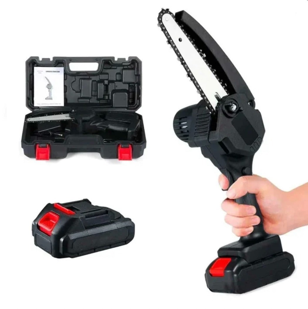 Kit Taladro, Hidrolavadora y Motosierra a Batería