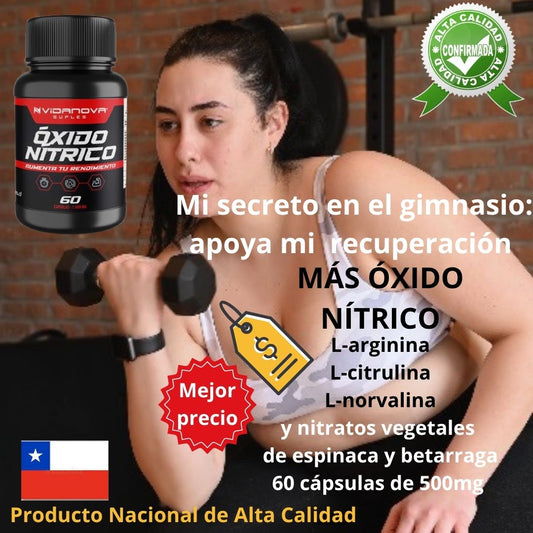 OXIDO NITRICO 1000MG 60 CAPS