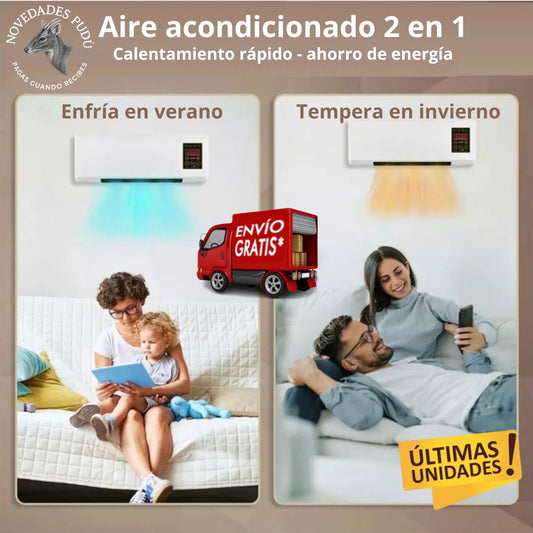 Calefactor y Aire Acondicionado 2 En 1