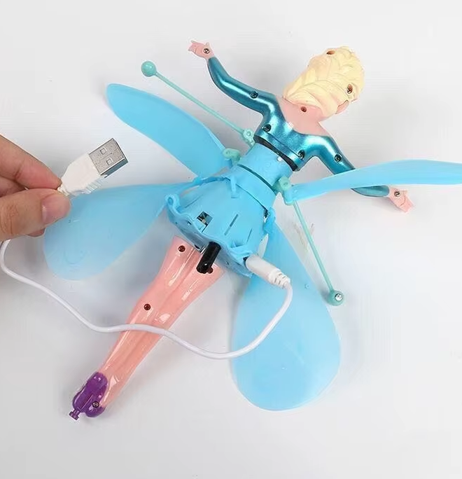 Hada Voladora Recargable Con Sensor