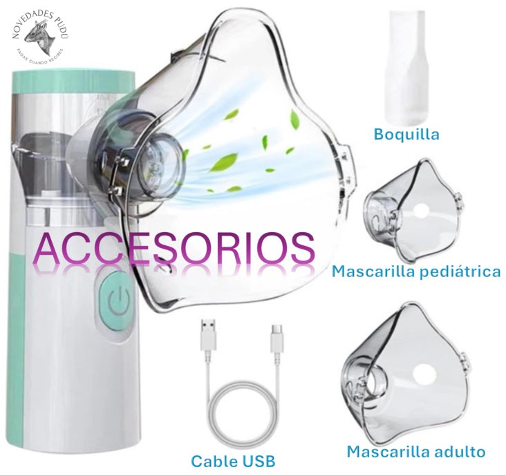 Nebulizador Portátil Niños Adultos