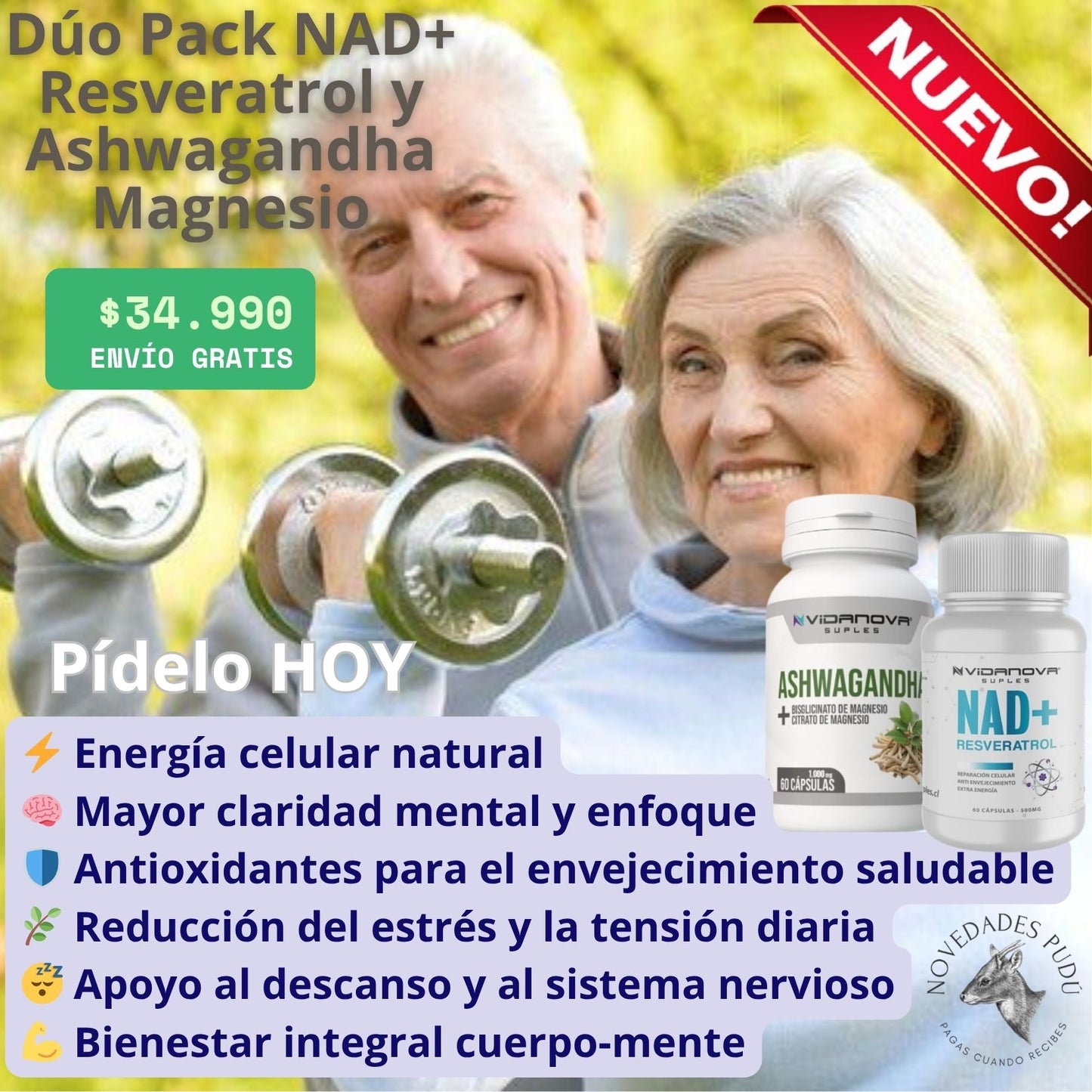DUO PACK NAD+ASHWAGANDHA