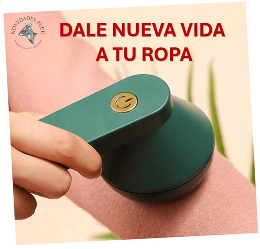 Quita motas y pelusas eléctrico portátil