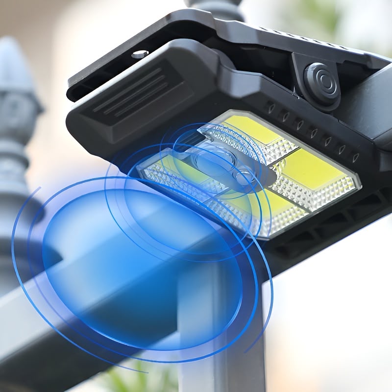 Lámpara solar con clip LumiClip