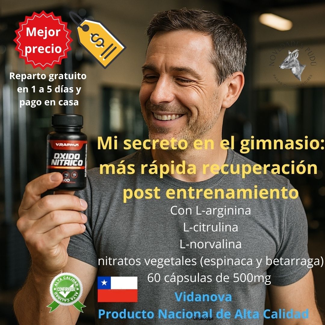 OXIDO NITRICO 1000MG 60 CAPS