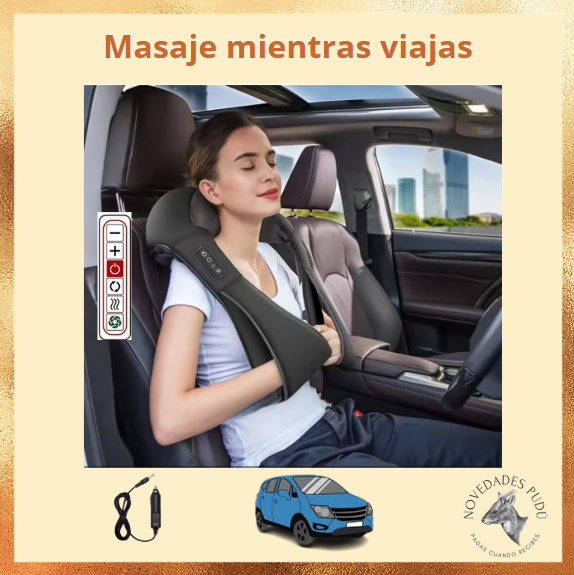 MASAJEADOR CORPORAL CON MOVIMIENTO Y CALOR