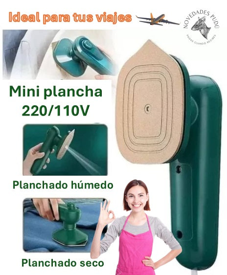 Mini plancha para 220 y 110 Volt