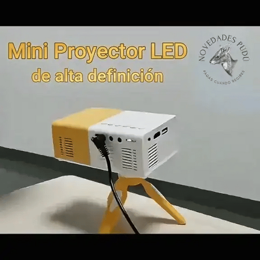 Mini proyector LED de alta resolución
