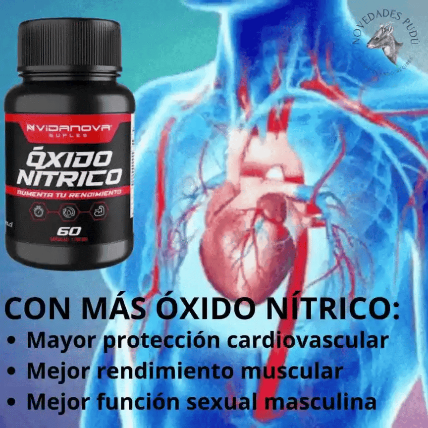OXIDO NITRICO 1000MG 60 CAPS