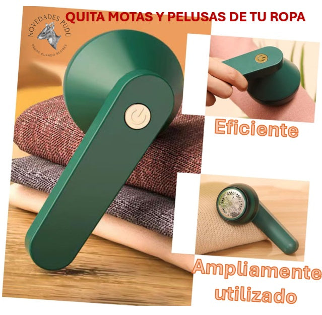 Quita motas y pelusas eléctrico portátil