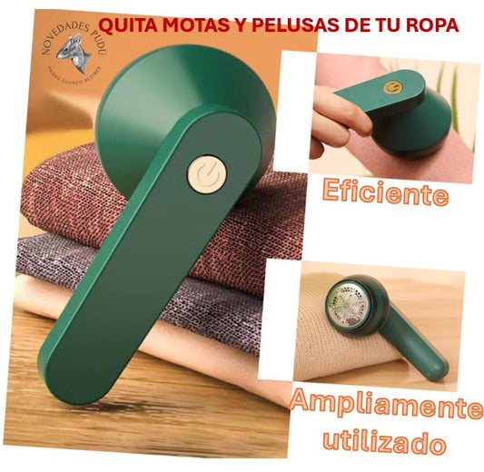 Quita motas y pelusas eléctrico portátil