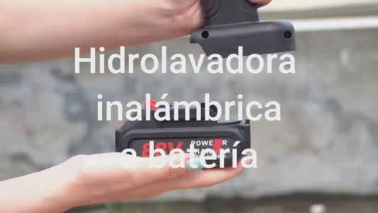 Hidro lavadora inalámbrica a bateria 48V